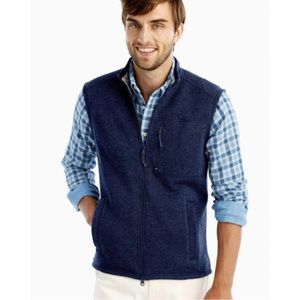 Johnnie-O Wes Zip Front Vest Size L